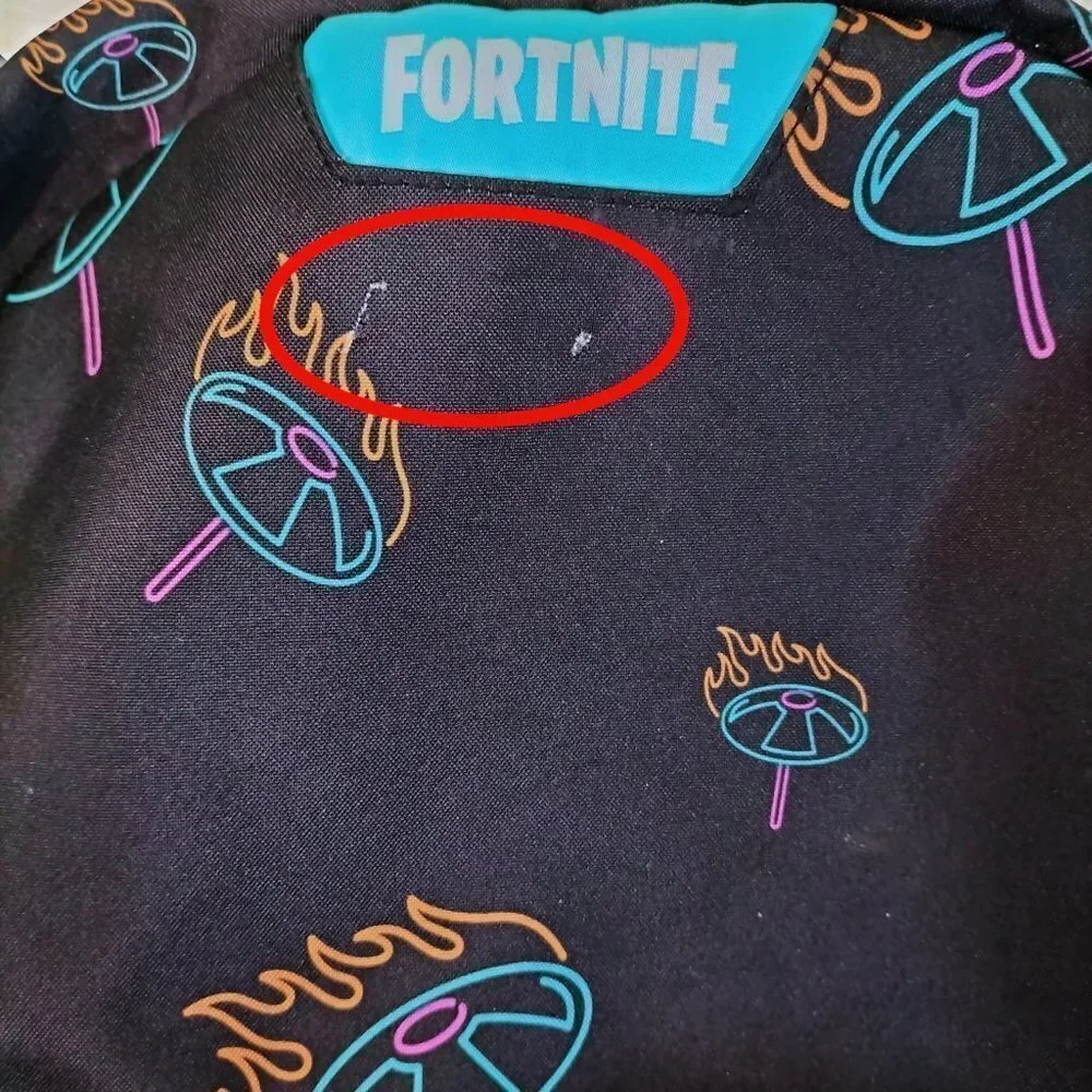(#424)Fortnite Amplify Youth unisex Multicolor Backpack